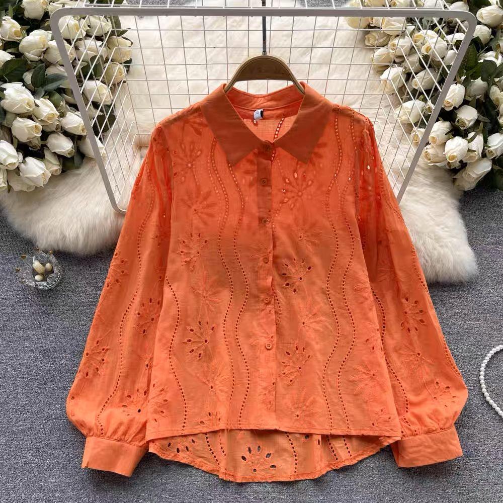 Hebby Cotton Eyelet Shirt - Image 13