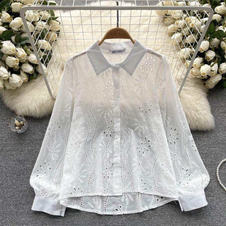 Hebby Cotton Eyelet Shirt - Image 14