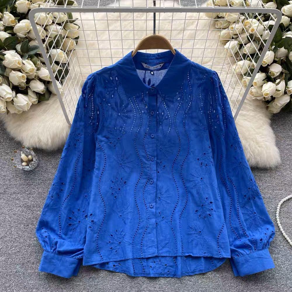 Hebby Cotton Eyelet Shirt - Image 2