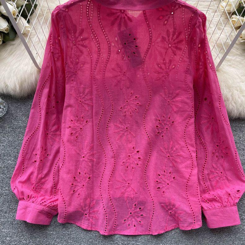 Hebby Cotton Eyelet Shirt - Image 5