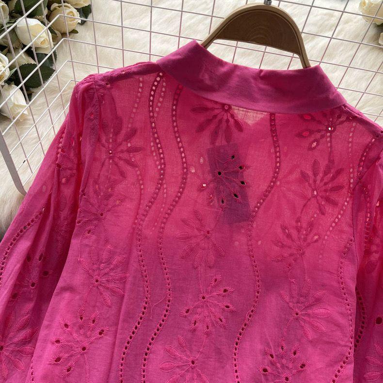Hebby Cotton Eyelet Shirt - Image 8