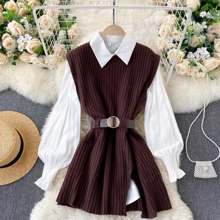 Henley Two Piece Knit Set - Image 2