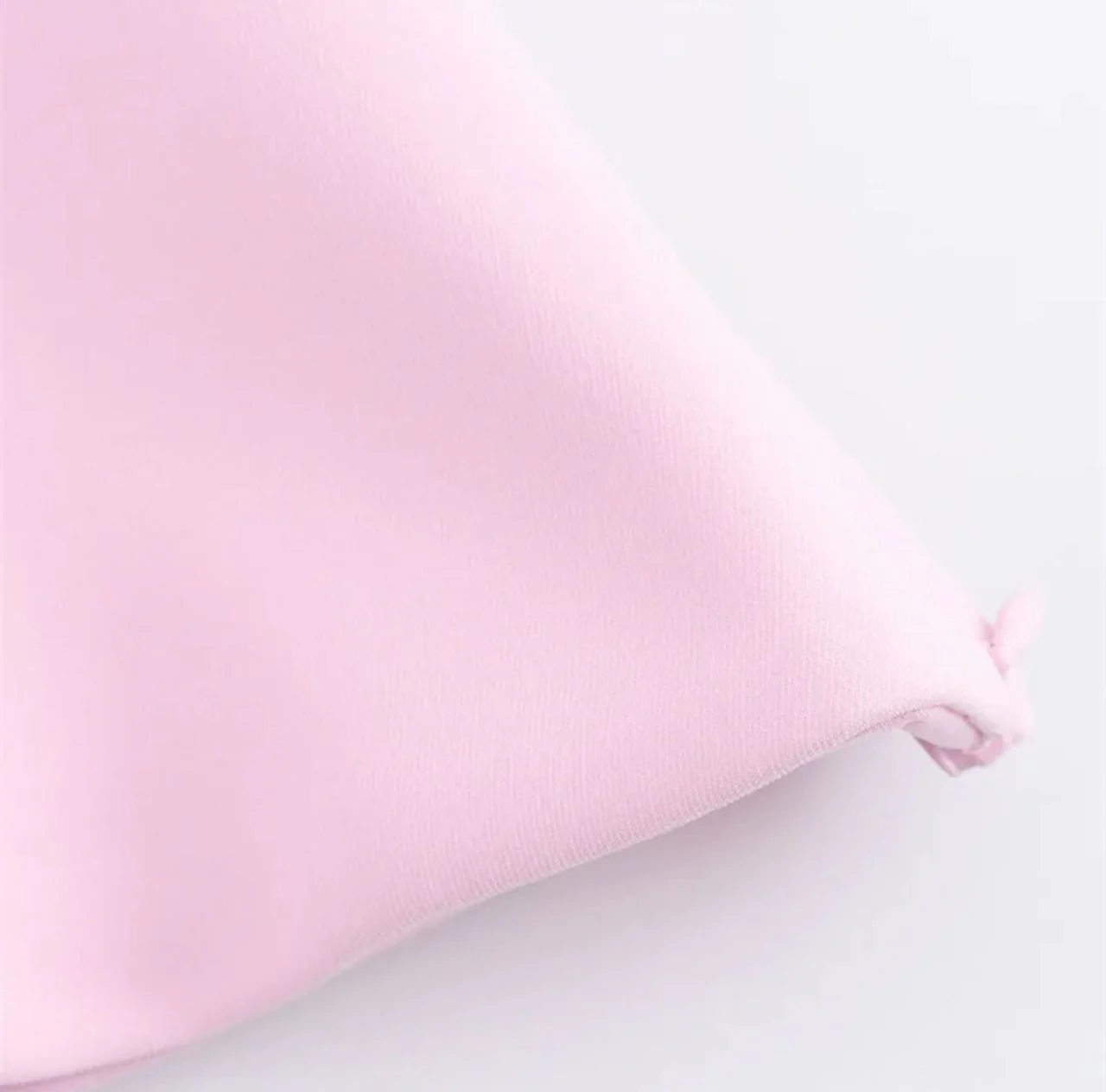Hilton Statement Vest Knot Top In Pink - Image 5