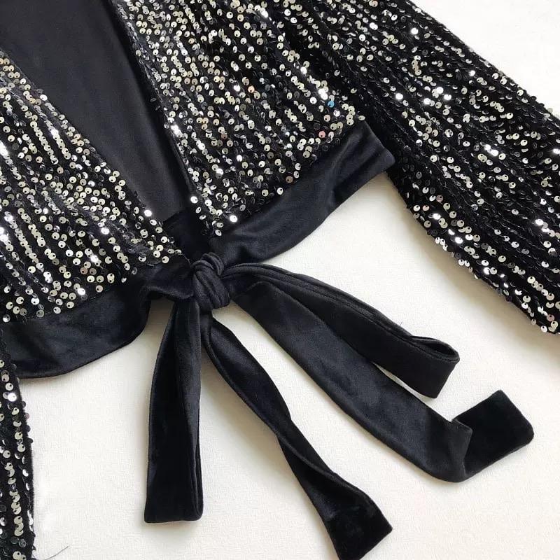 Ibiza Sequined Party Blouse - Image 6