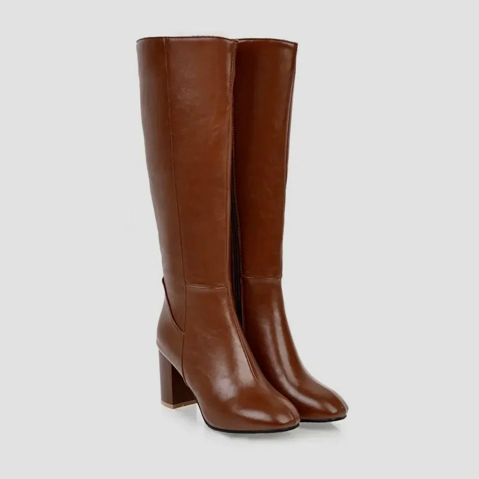Isabelle Leather Boots - Image 3