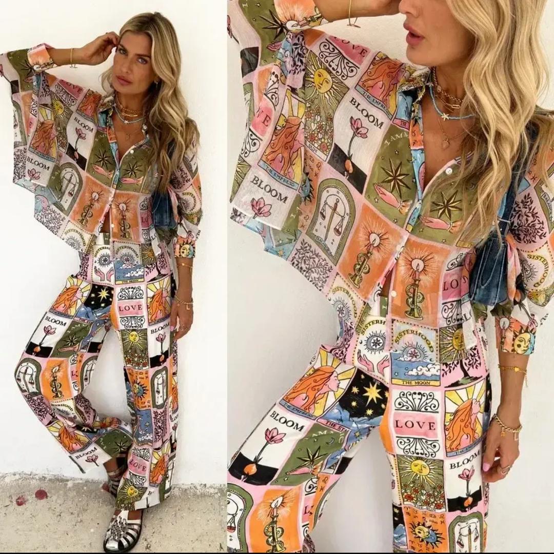 Jaimey Abstract Coord Set In Multicolor