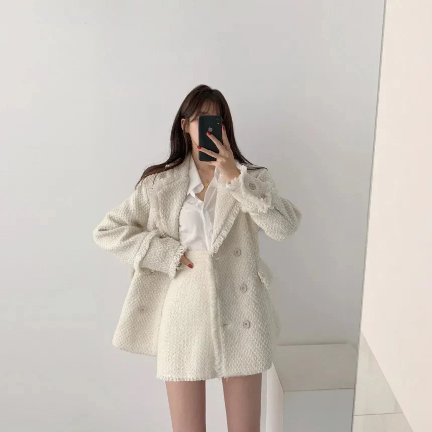 Jamie Tweed 2 Pc Set - Blazer and Skirt - Image 7