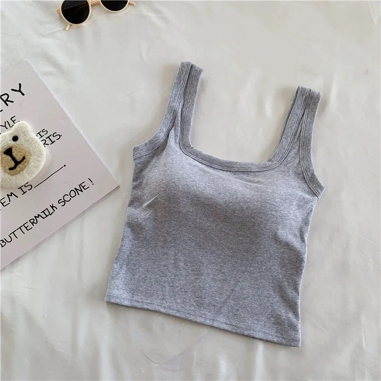 Jared Tank Tops with Inbuilt Bra - Image 9