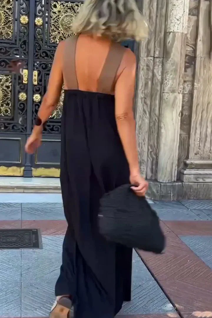 Jemini Summer Holiday Dress In Black - Image 8
