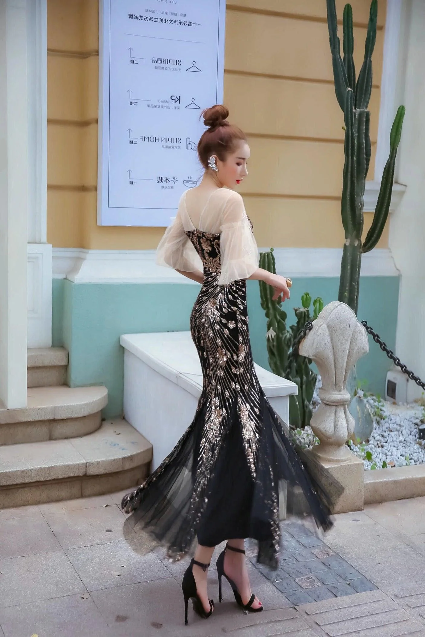 Jennifer Embellished Gown - Image 4