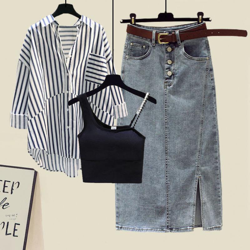 Jerold Summer Coord Set of 3 In Blue