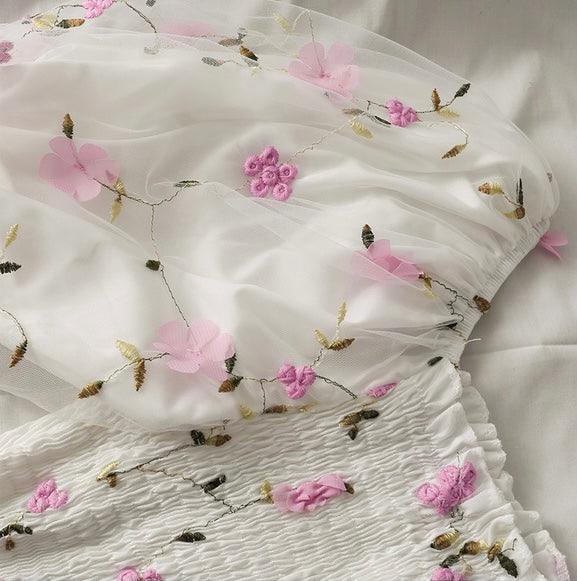 Jill Statement Floral Tops - Image 7