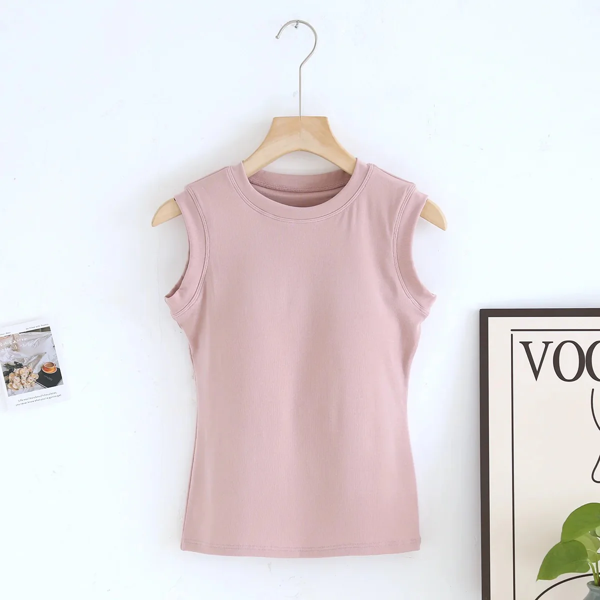 Joyce Tank Tops with Inbuilt Bra - Image 4