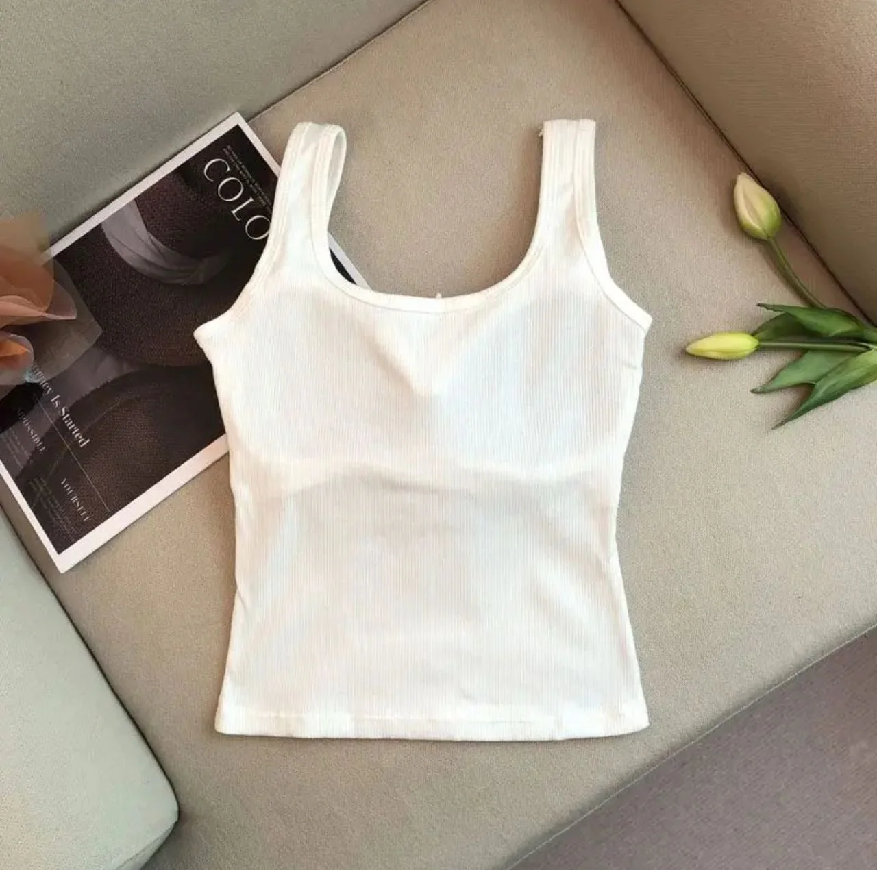 Junia Statement Summer Top In White - Image 7