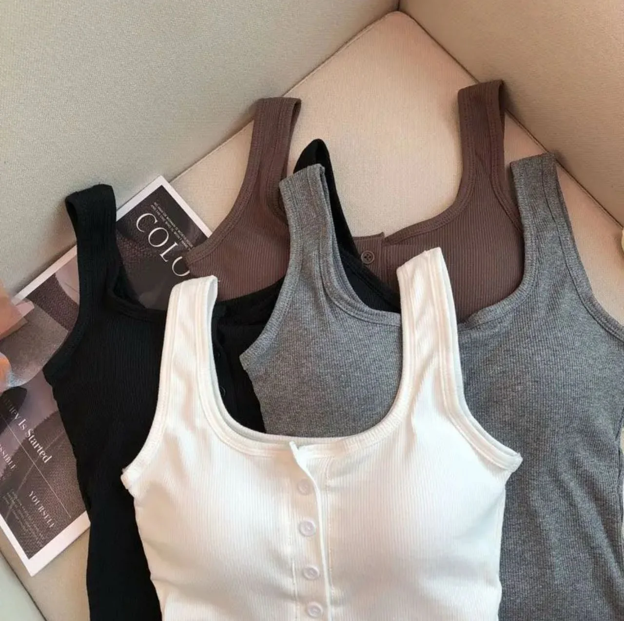 Junia Statement Summer Top In White - Image 8