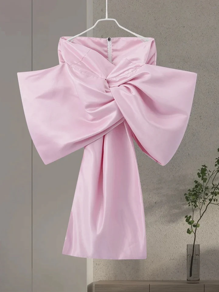 Kane Satin Offshoulder Blouse - Image 3