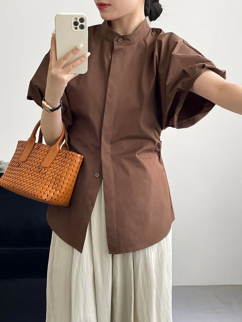 Kayno Statement Formal Shirt In Brown - Image 12