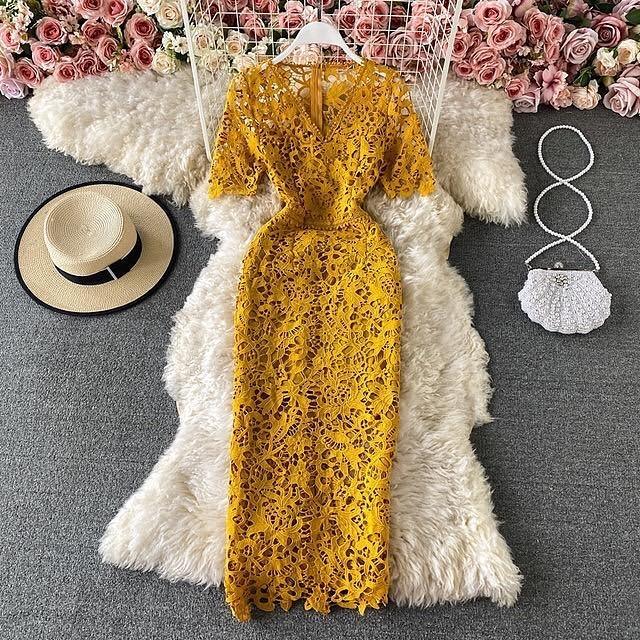 Kelly Luxury Lace Dress - Image 2