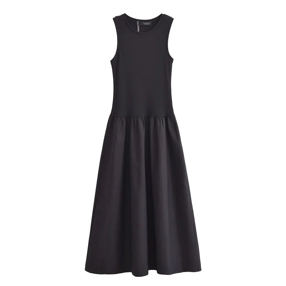 Keya Drop Waist Midi Dress - Image 7