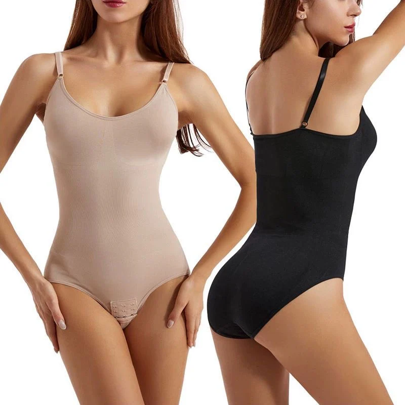 Laso Shapewear Bodysuit In Black - Image 2