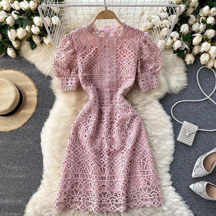 Latea Crochet Dress - Image 2
