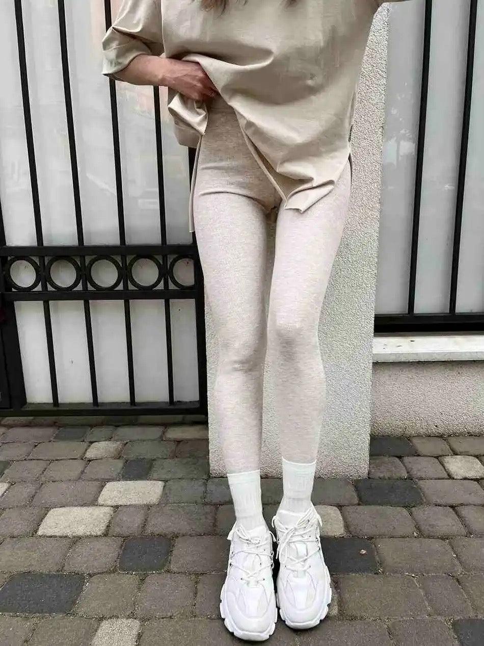 Lateno Premium Fleece Leggings - Image 5