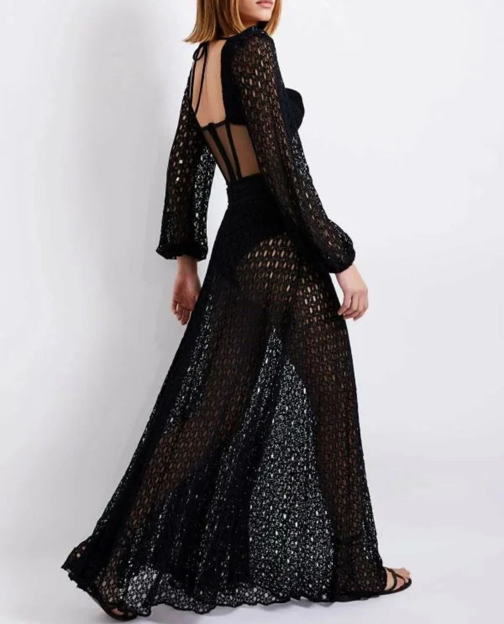Laurel Statement Swimsuit With Attached Skirt - Image 5