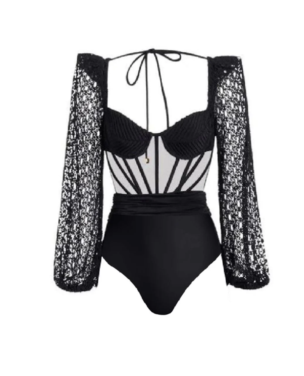 Laurel Statement Swimsuit With Attached Skirt - Image 6