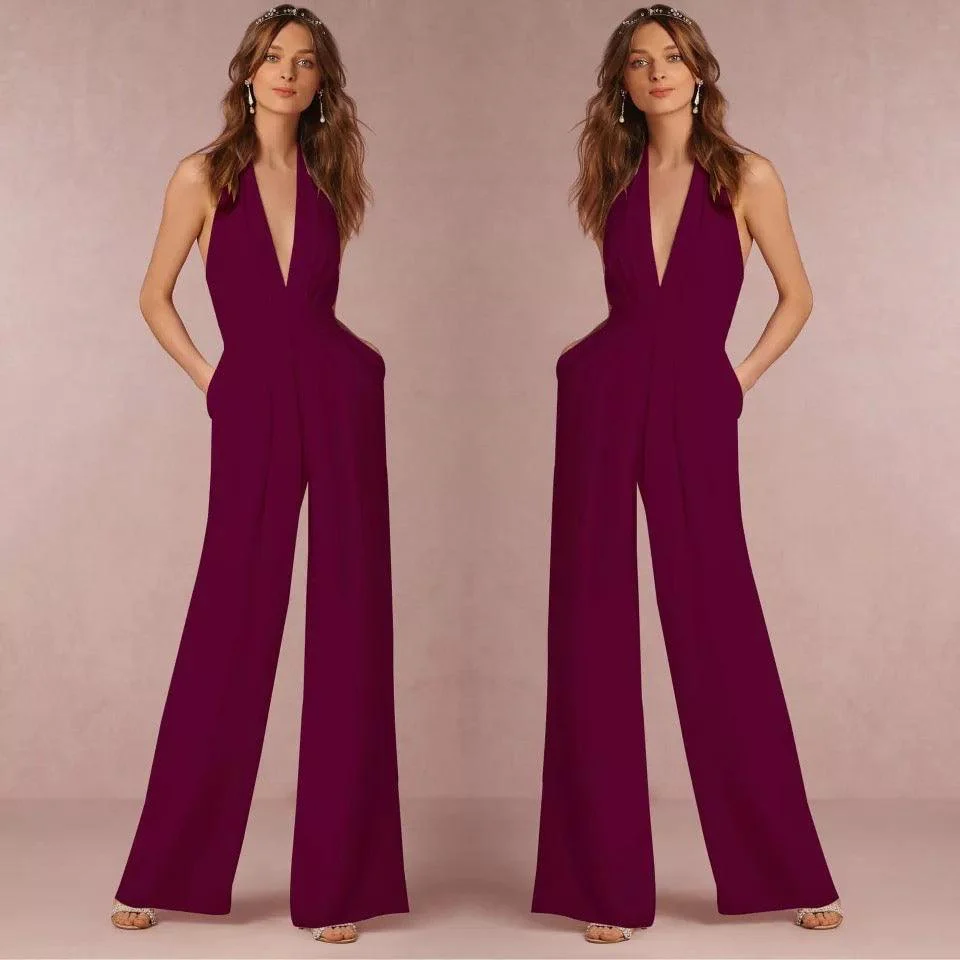 Laurie Halter Neck Jumpsuit - Image 2