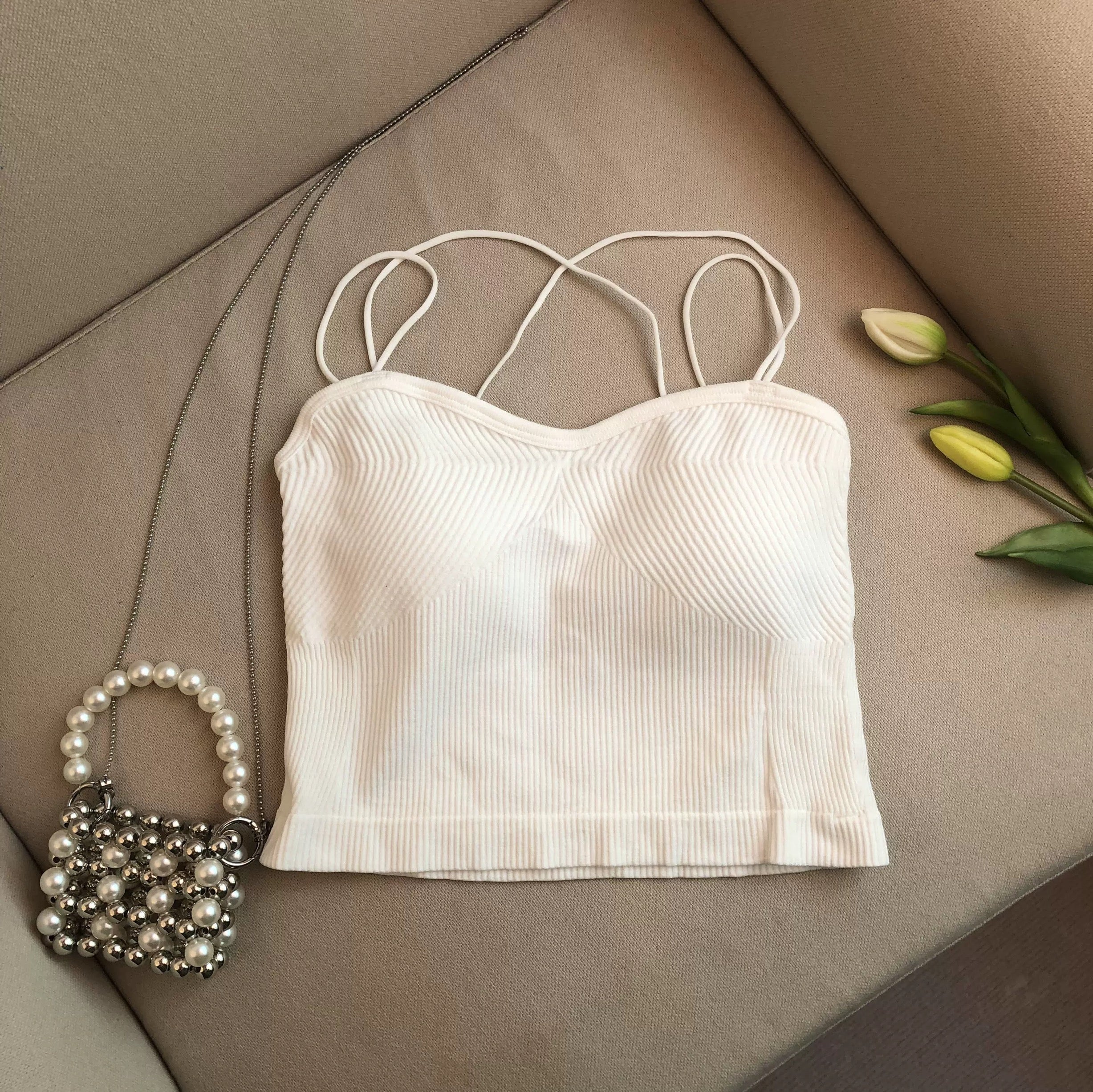 Leddo Tank Tops with Inbuilt Bra - Image 8