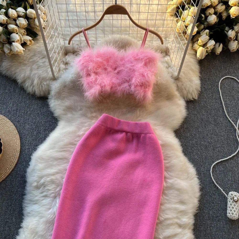 Leena Statement Coord Set In Pink - Image 6