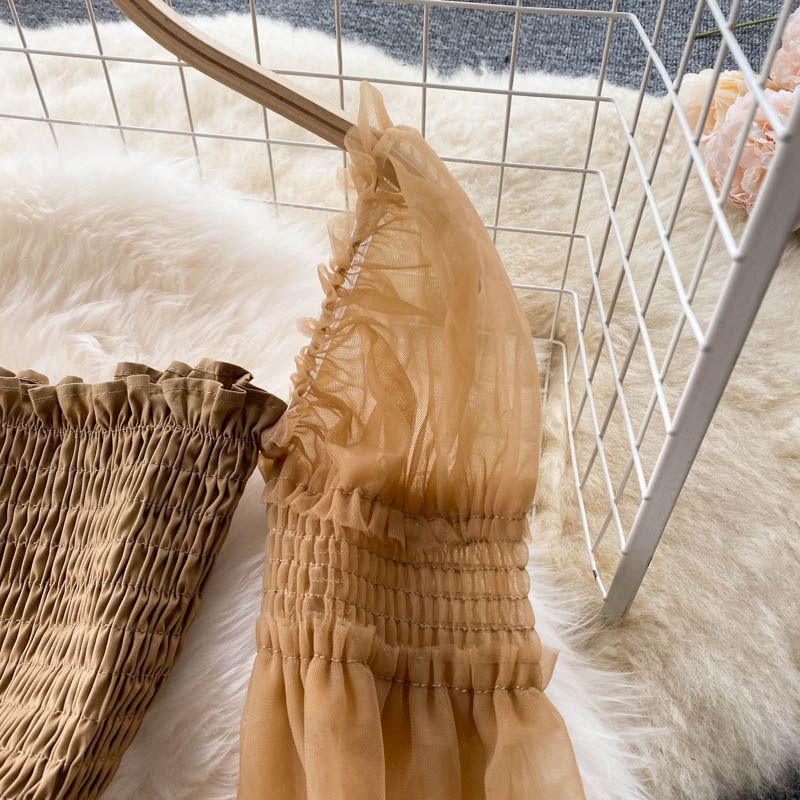Lena Mesh Sleeve Dress - Image 4