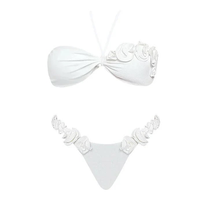 Lena Luxe Summer Bikini In White - Image 6