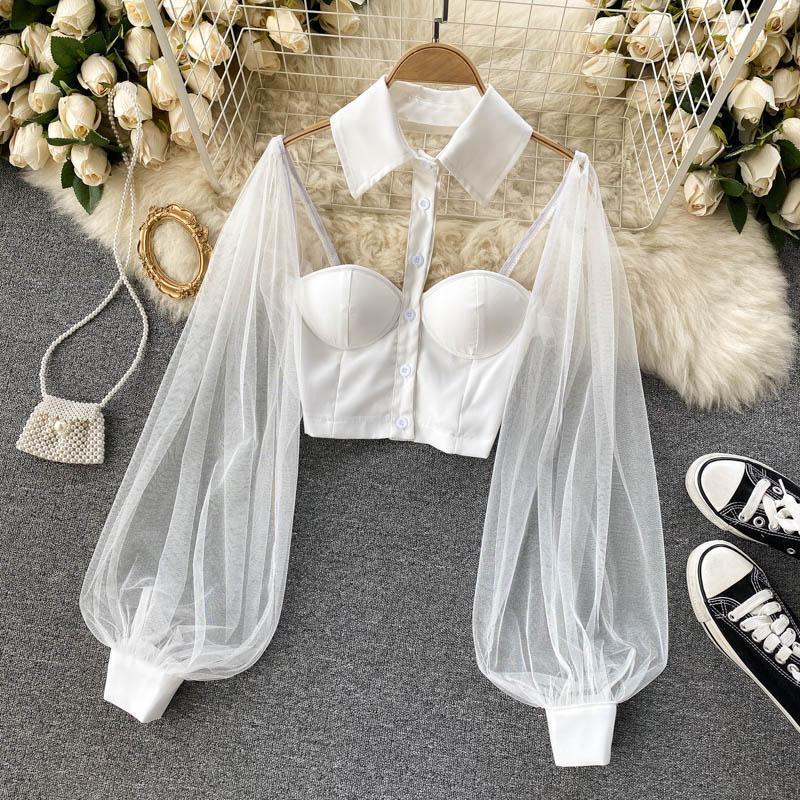 Liabella Puffed Sleeve Blouse - Image 2