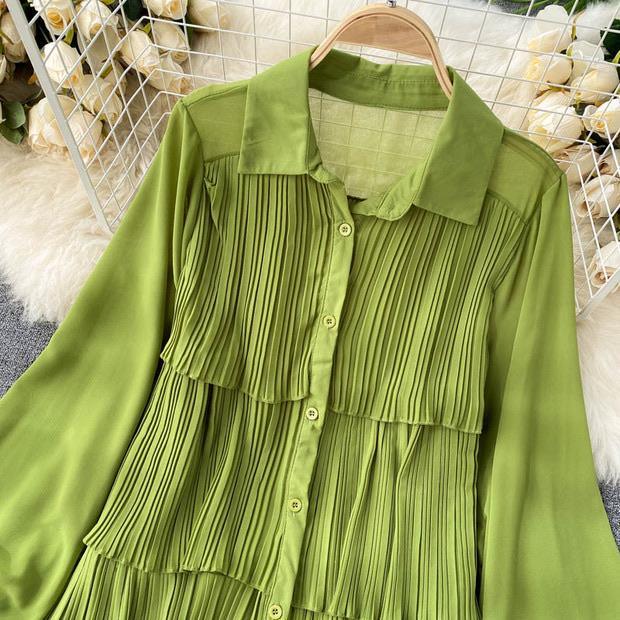 Loila Pleated Blouse - Image 3