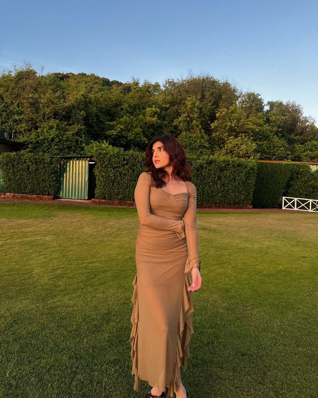 Lolita Ruffled Bodycon Maxi Dress - Image 2