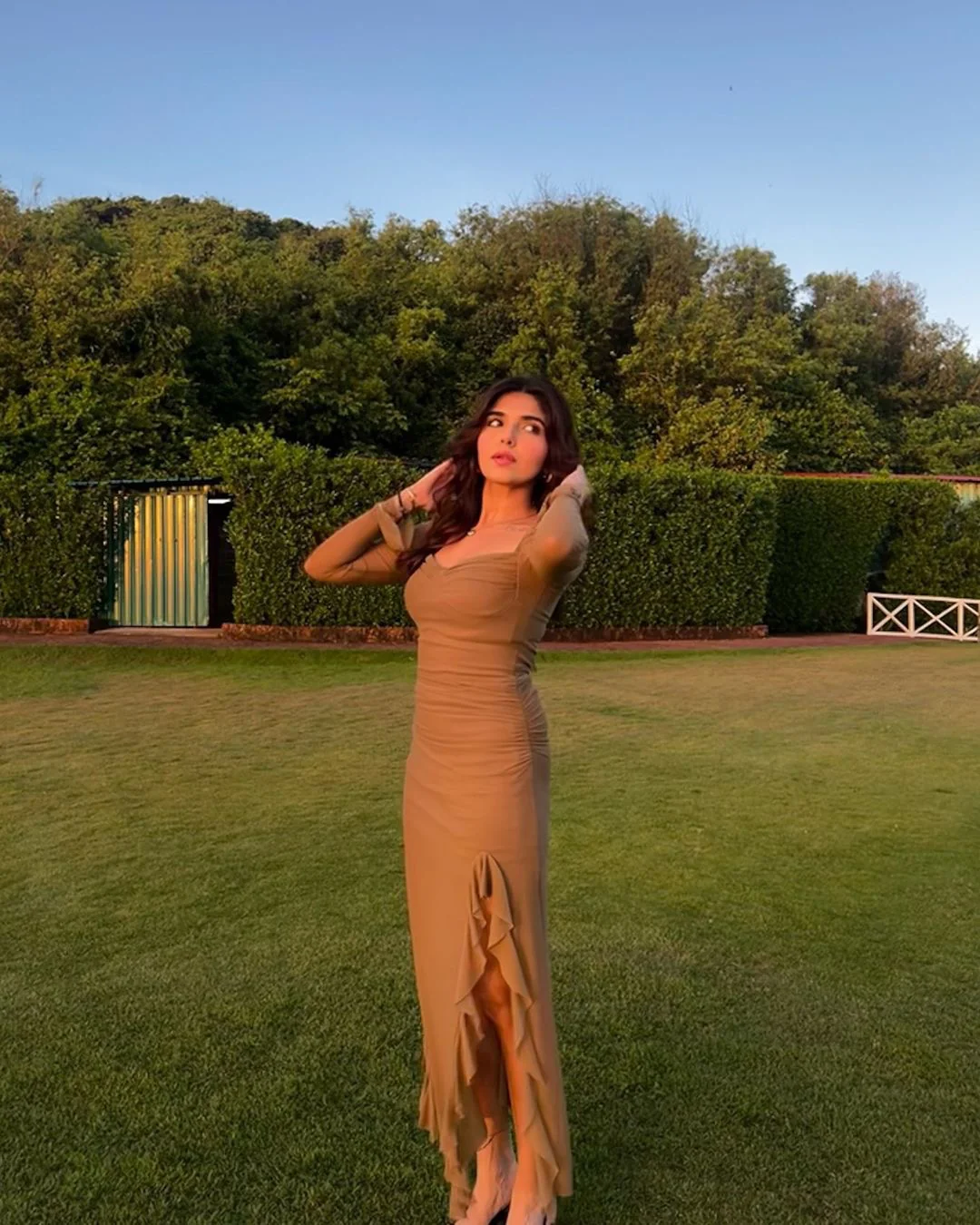 Lolita Ruffled Bodycon Maxi Dress - Image 6