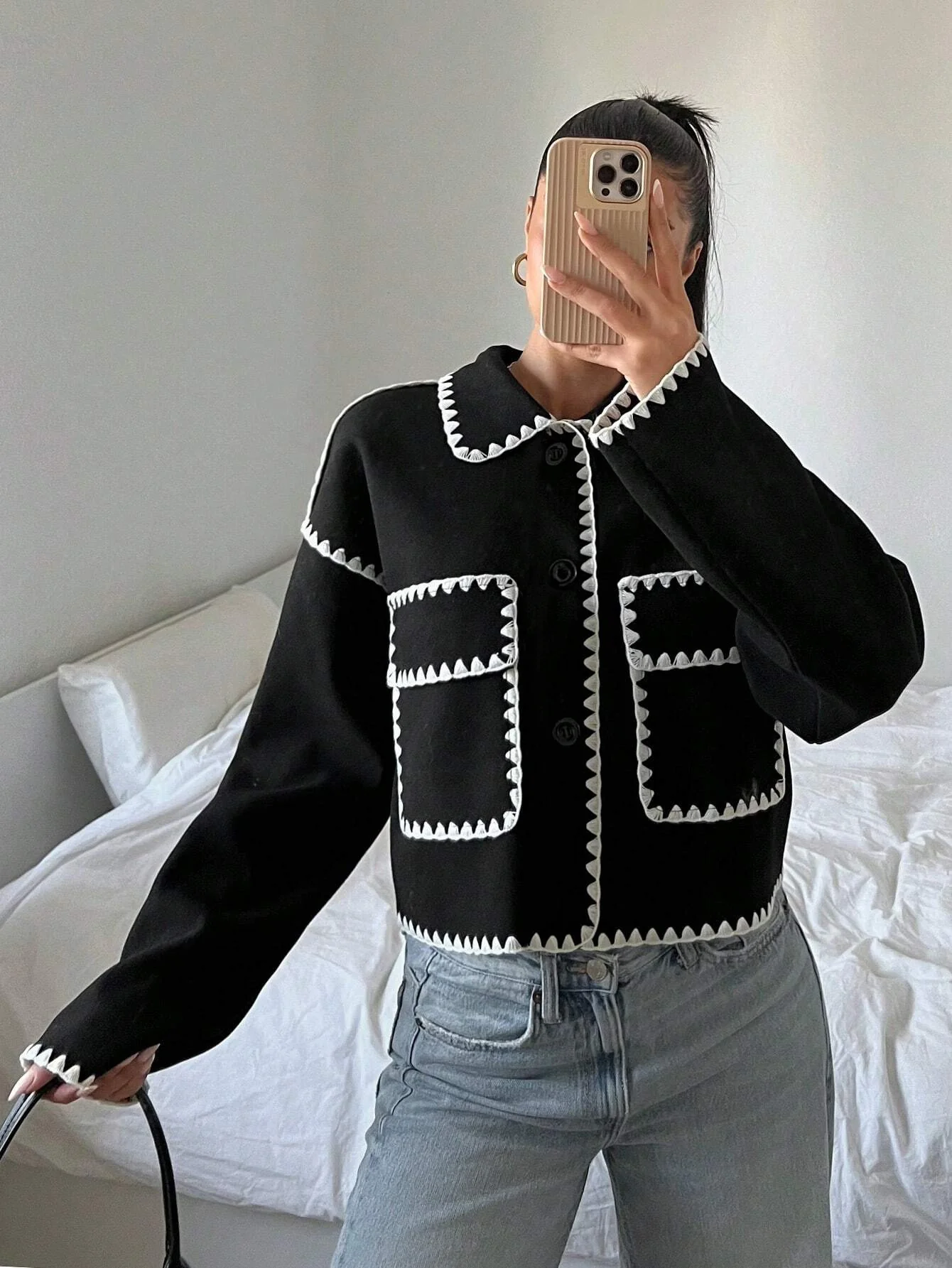 Lorette Premium Woolen Jacket - Image 5