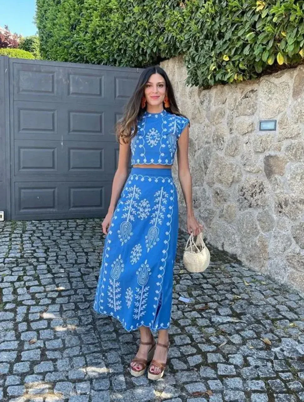 Louella Summer Set of Top and Skirt - Image 5