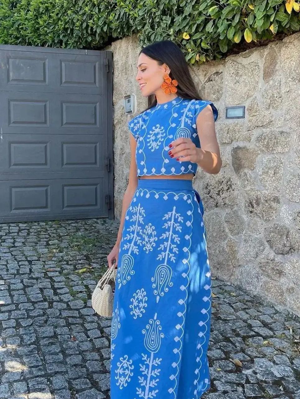 Louella Summer Set of Top and Skirt - Image 6