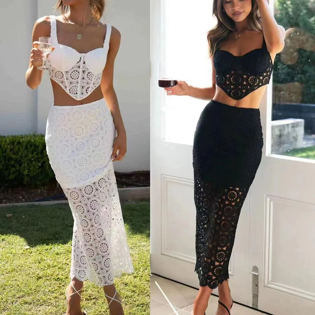 Louisa Statement Set of Top with Skirt - Image 2