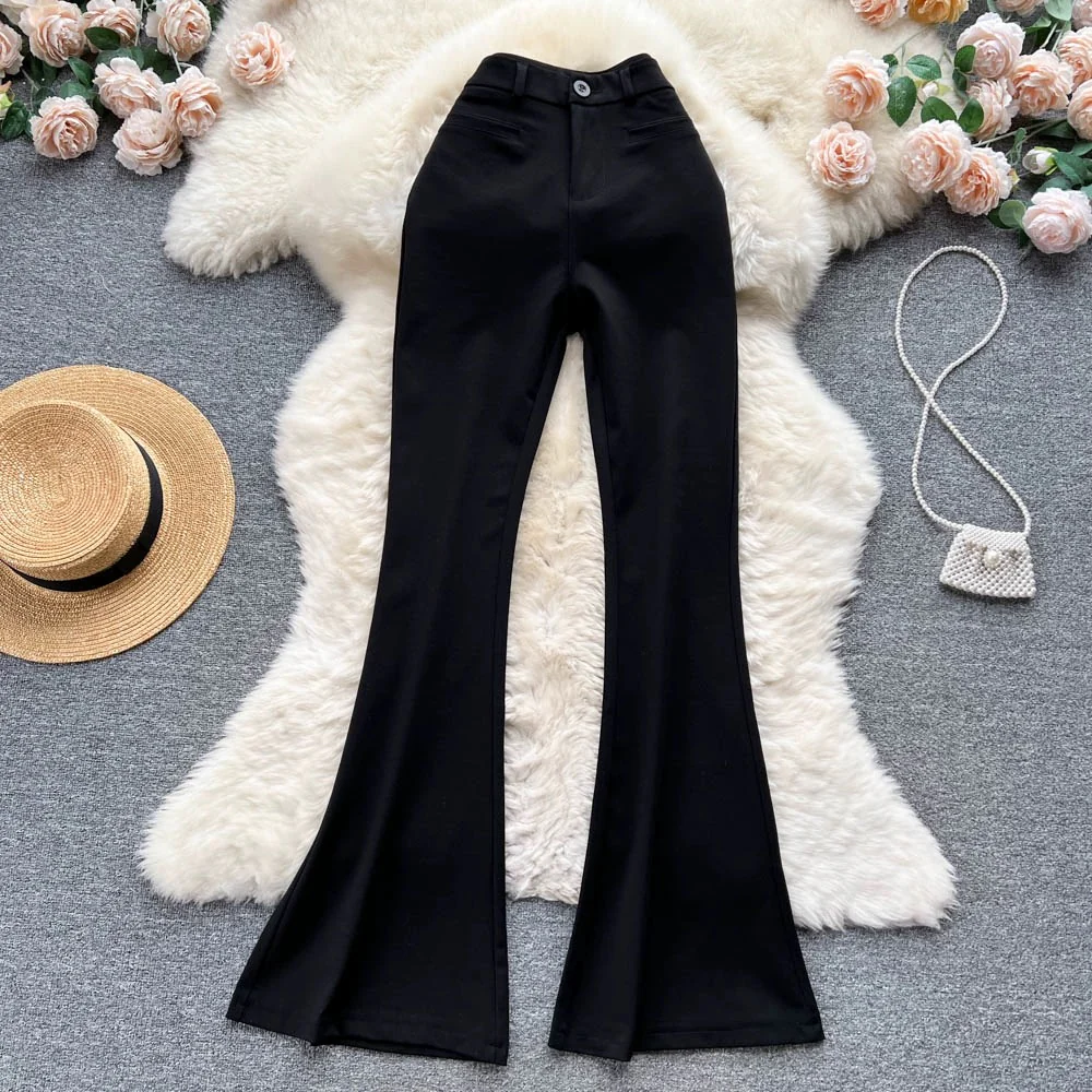 Lucaso Buttoned High Waist Pants - Image 3