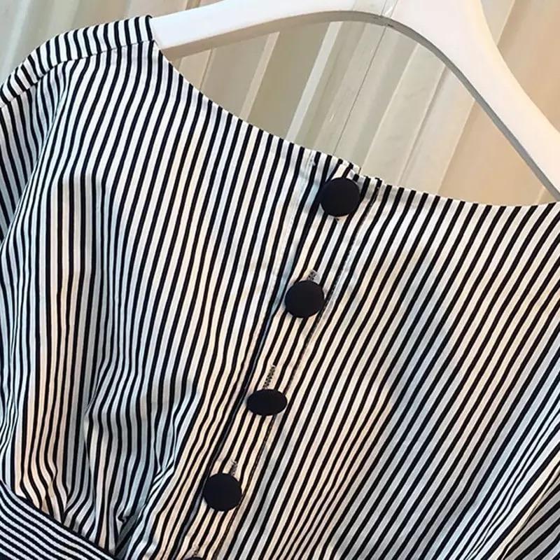 Luxury Bubble Sleeve Top with Pants - Image 6