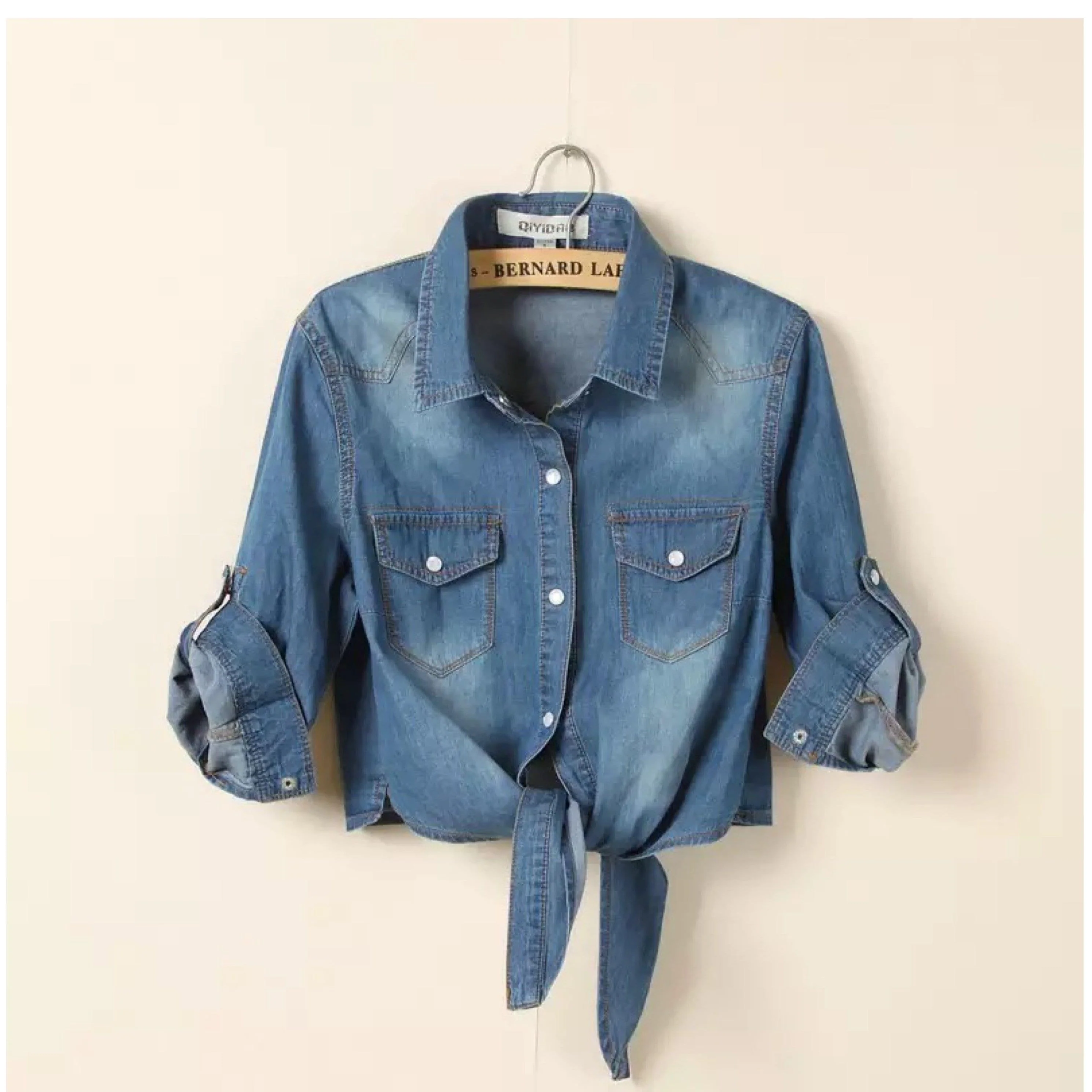 Luxury Denim Crops - Image 2