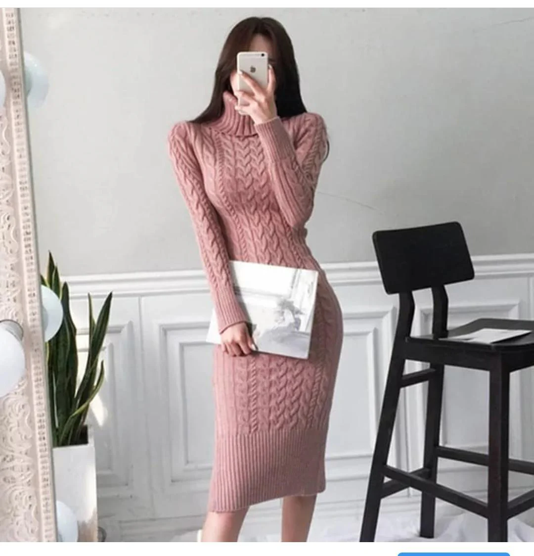 Bradshaw Luxury Knitted Dress - Image 9