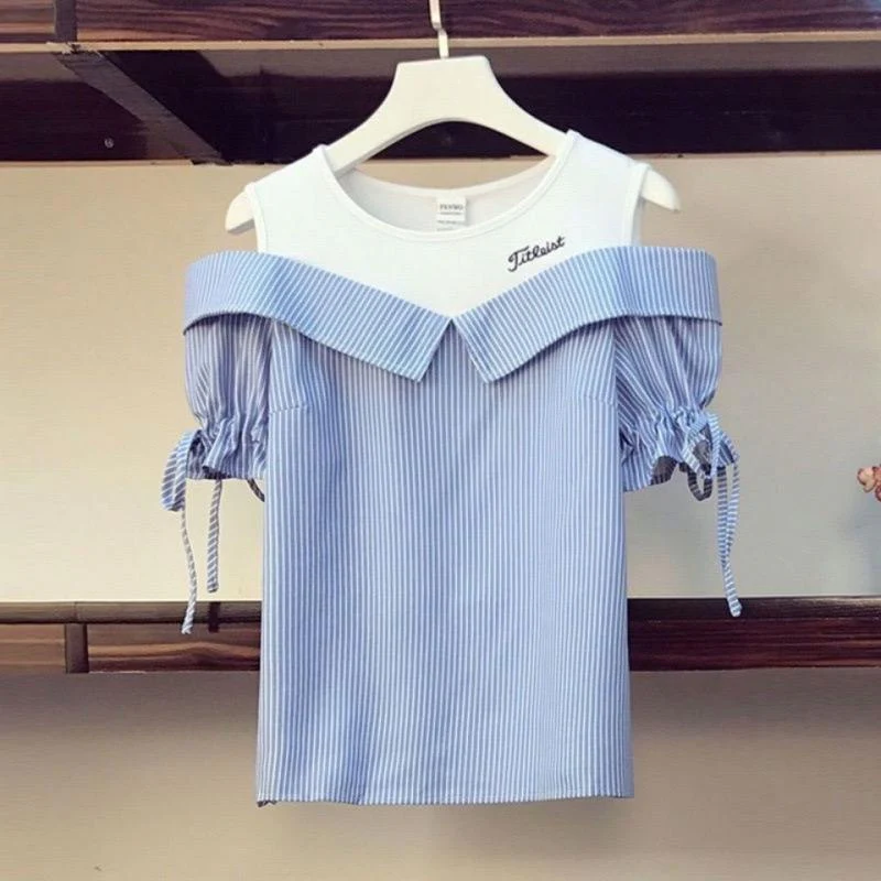Macey Summer Two Piece Set In Blue - Image 4