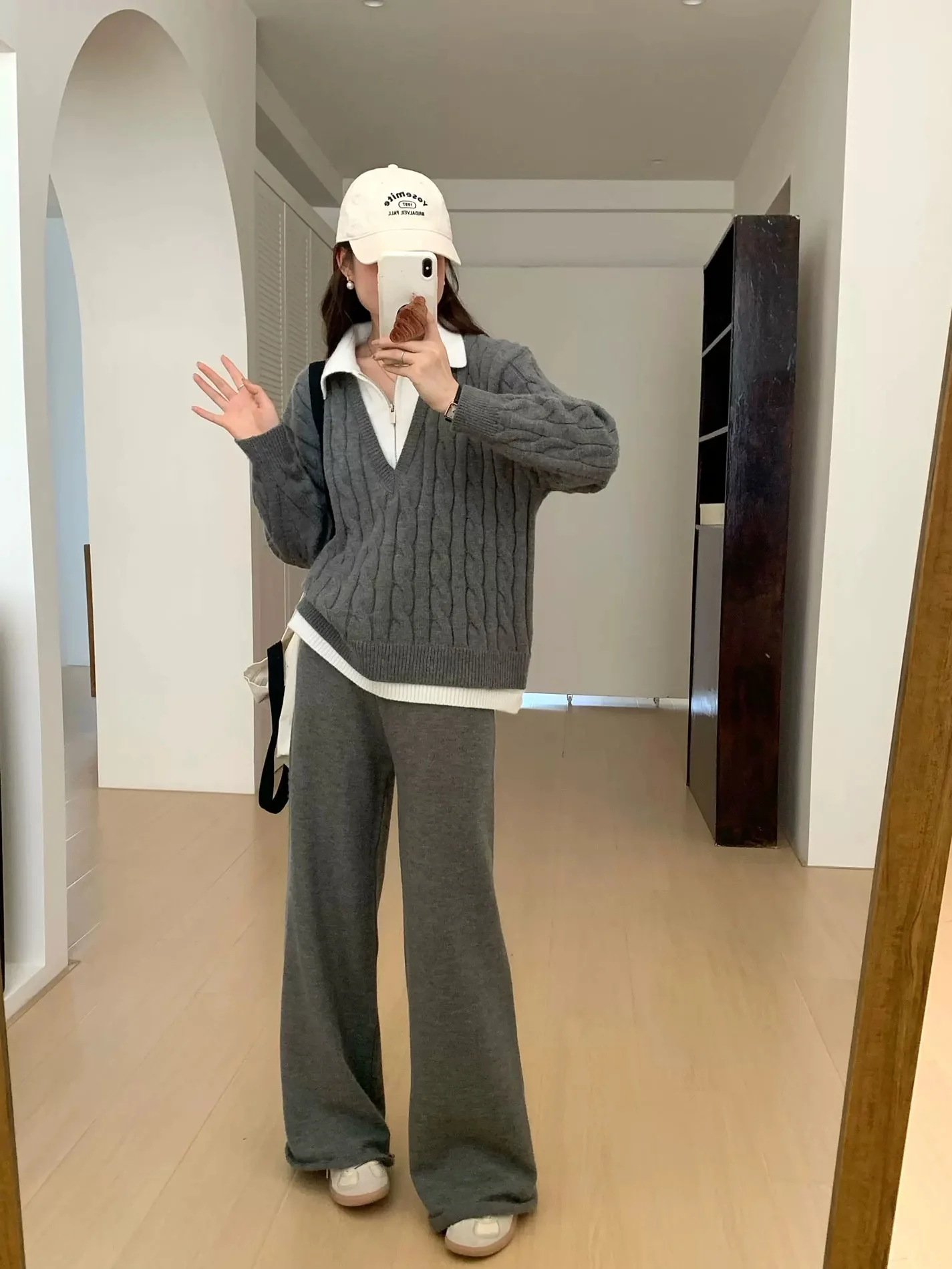 Maria Premium Woolen Coord Set - Tracksuit - Image 14