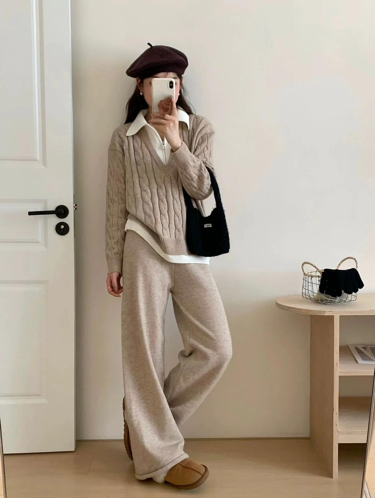 Maria Premium Woolen Coord Set - Tracksuit - Image 15