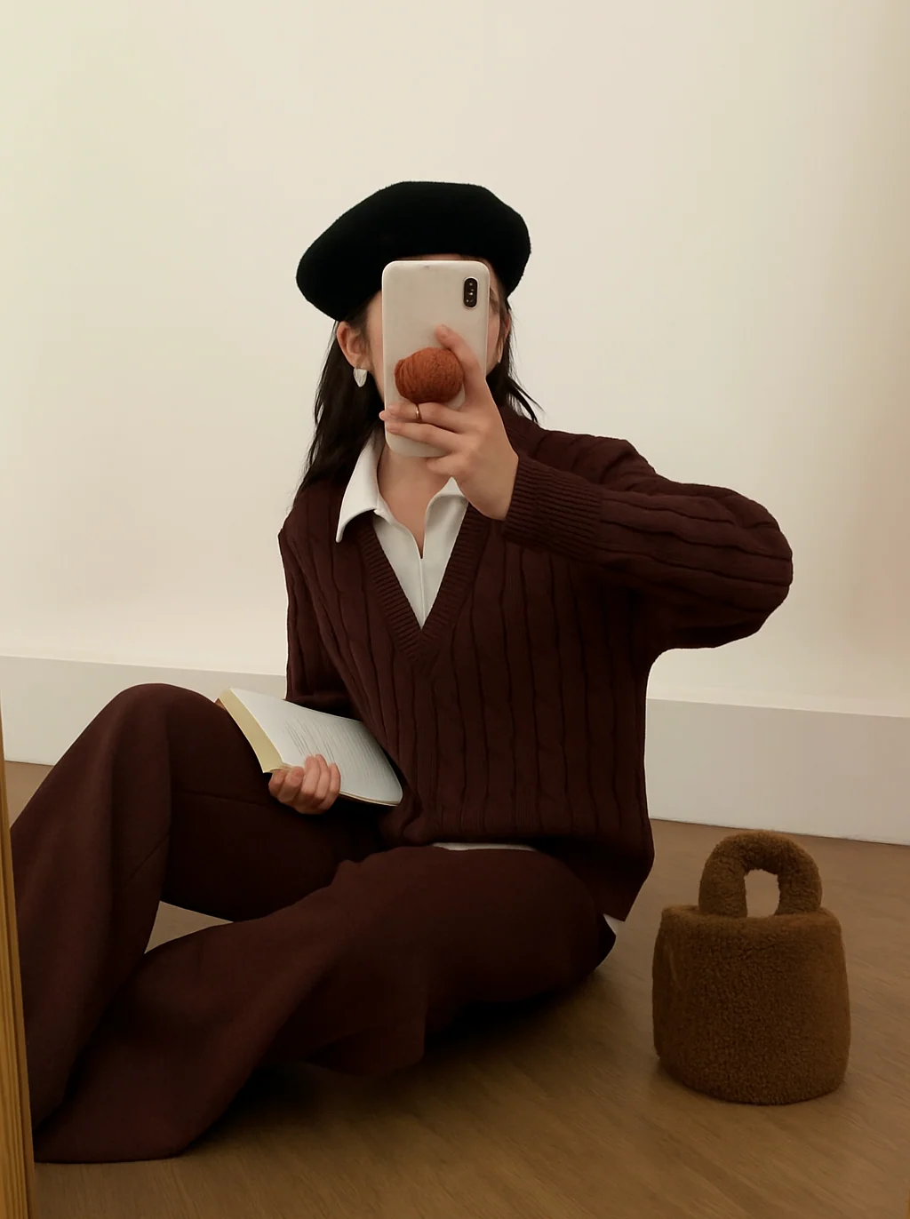 Maria Premium Woolen Coord Set - Tracksuit - Image 5