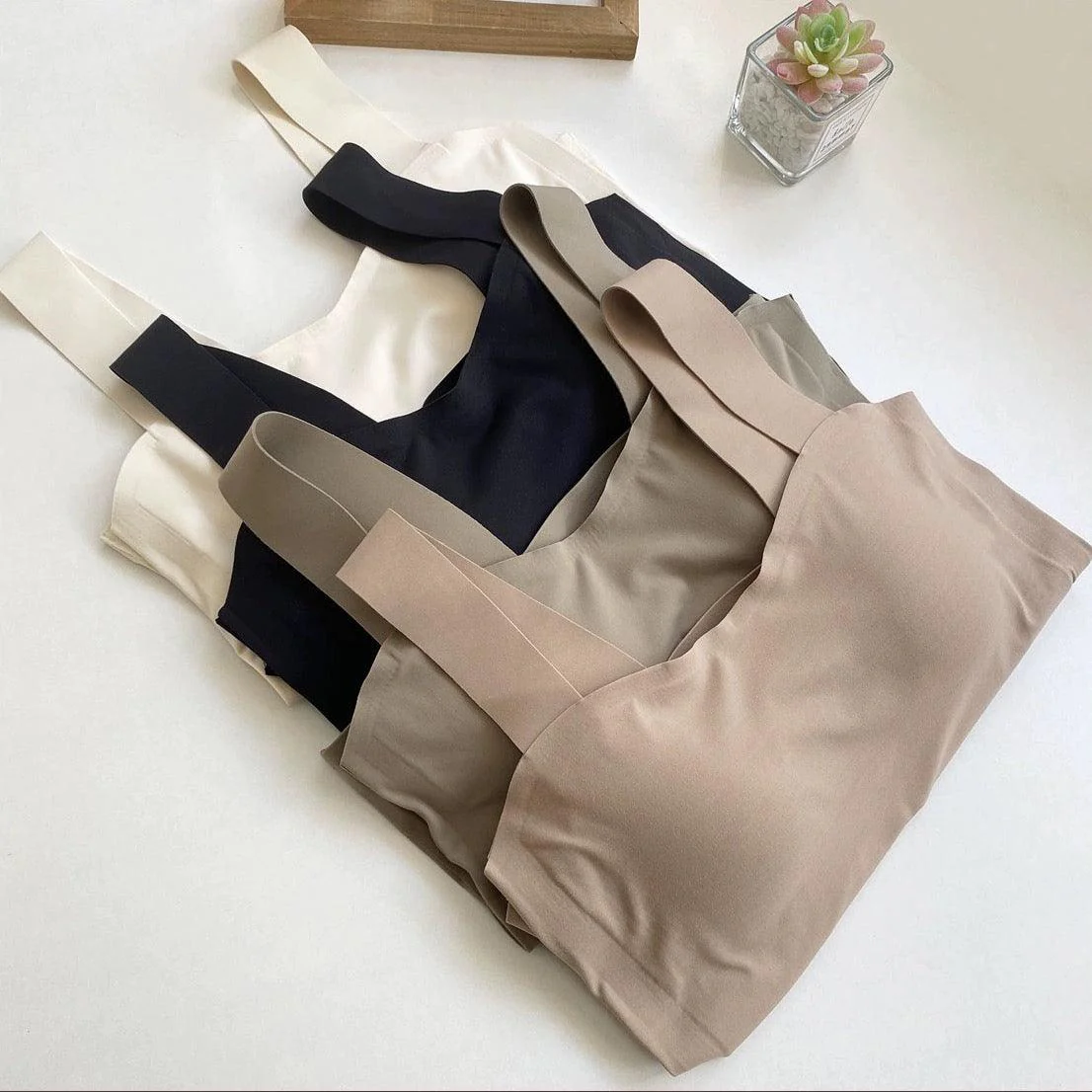 Mariam Tank Tops with Inbuilt Bra - Image 3